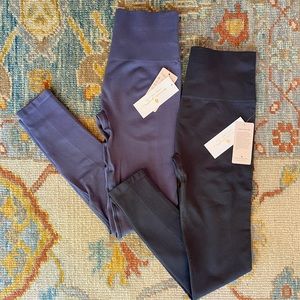 Bundle of 2 NWT Spiritual Gangster Icon seamless rib leggings - XS / S